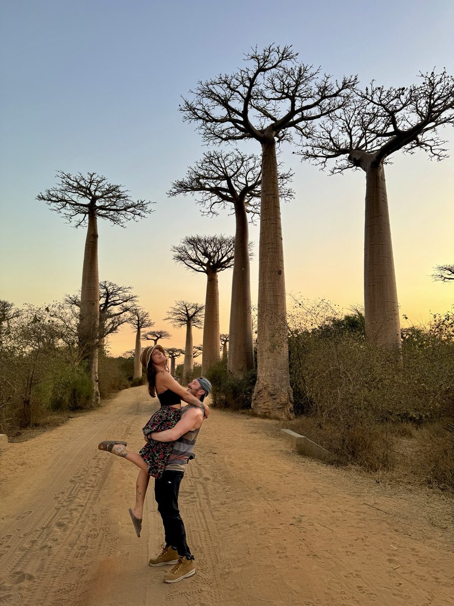 The magical Avenue of Baobabs ♥️