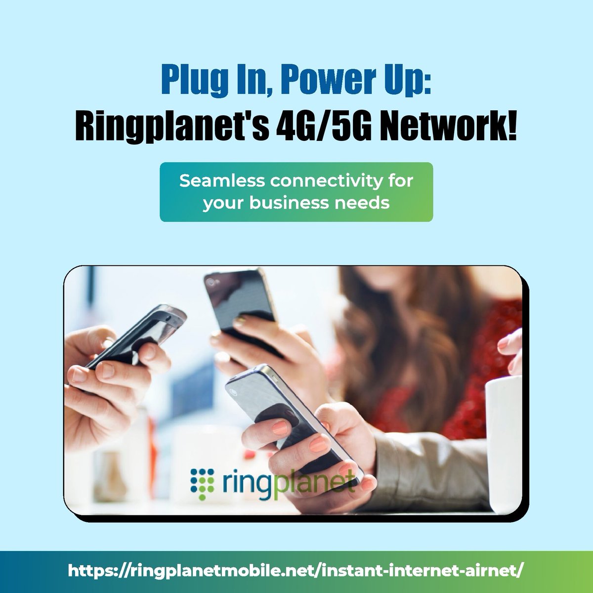 Plug in to Ringplanet's 4G/5G Network for ultra-fast, reliable connection – perfect for your business needs!
Visit Now:ringplanet.com