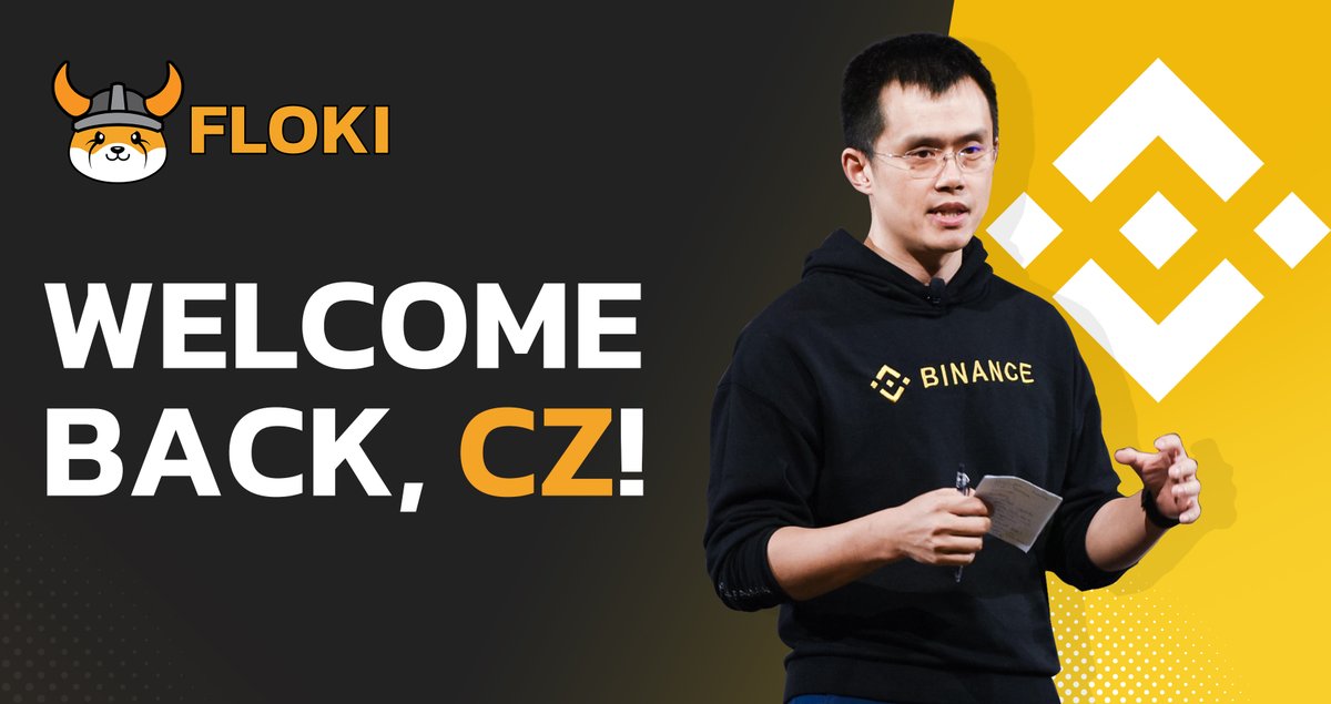 The #Floki community missed you, <a href="/cz_binance/">CZ 🔶 BNB</a>, and we’re pleased to welcome you back. Your leadership has always inspired us!

During your time away, we never lost sight of your influence. As the leading #memecoin on the #BNB Chain, we’ve been hard at work continuing to build upon