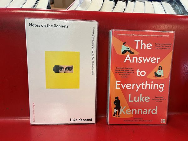 If you've enjoyed reading Luke Kennard's writing in the Brum Library Zine you'll be pleased to know that you can reserve copies of two of his books Notes on the Sonnets and The Answer to Everything via library staff or online via the library catalogue or the Spydus Mobile app.