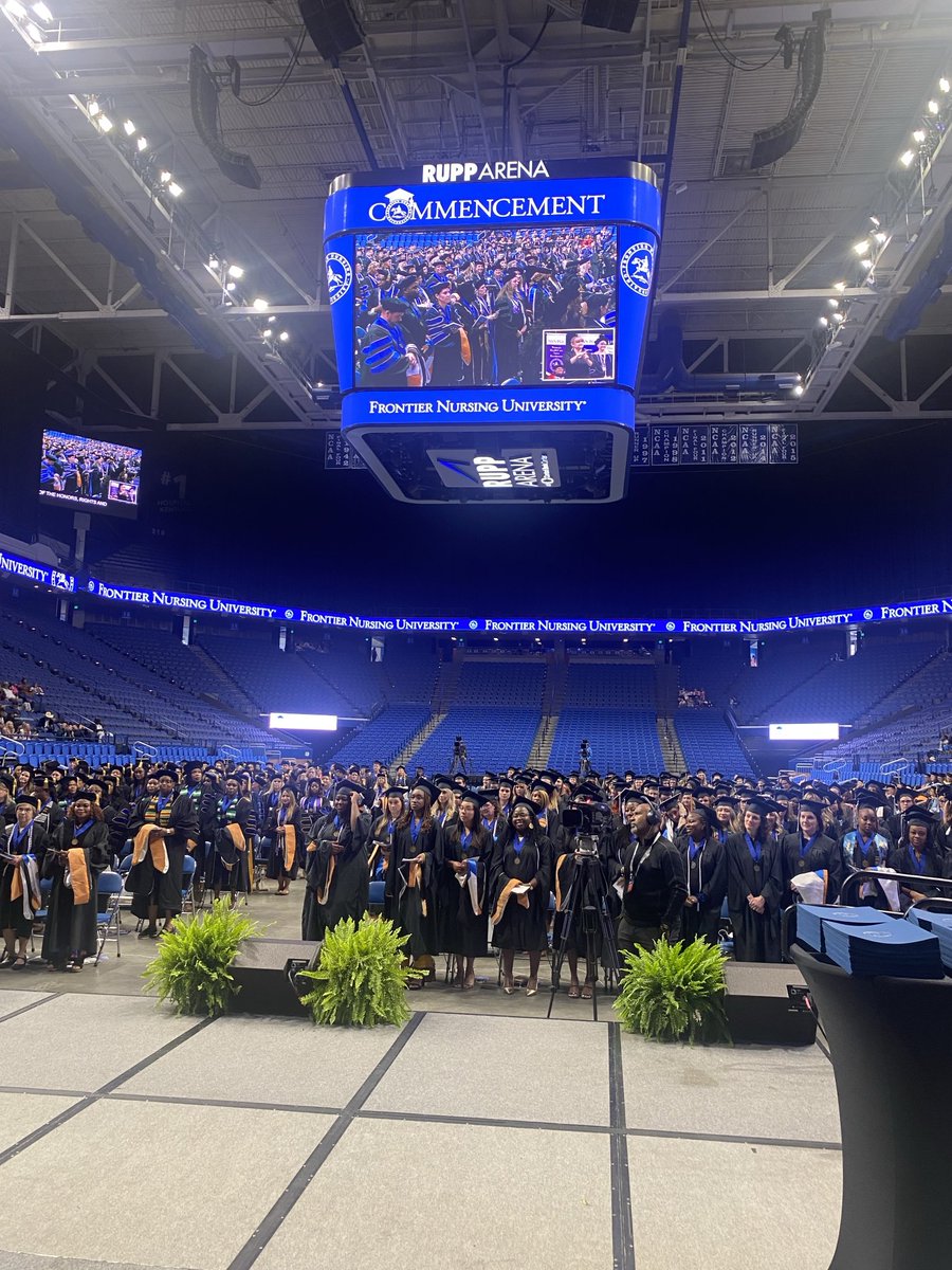 bernmelnyk's tweet photo. So blessed &amp; excited to receive an honorary doctorate &amp; give the commencement address today at ⁦@FrontierNursing⁩ Commencement. I was so impressed to hear the + impact of the graduates’ evidenced-based QI projects. Congrats! Remember the 3Ds for life &amp; career success! https://t.co/69Jn3Ad1VD