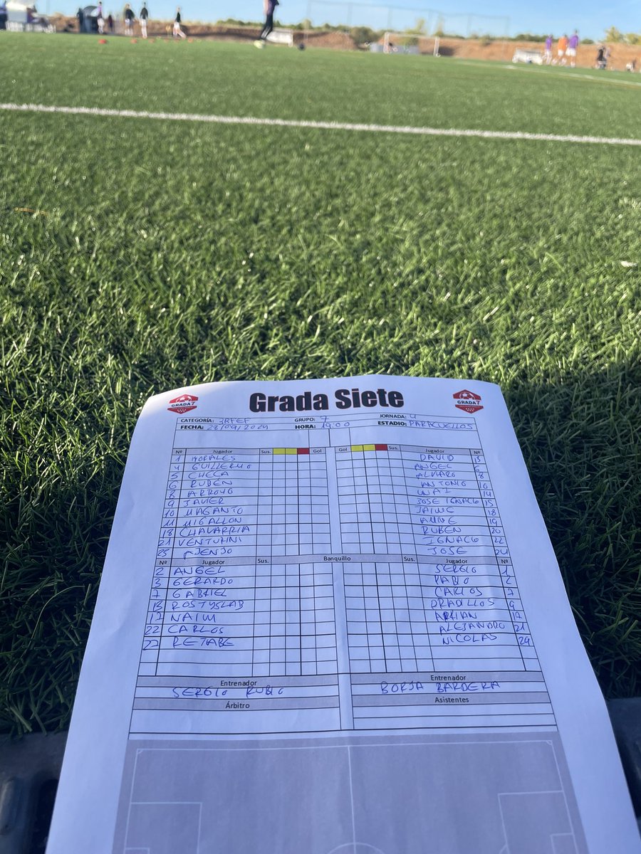 GradaSiete (@gradasiete) on Twitter photo Buenas tardes desde el Polideportivo de Paracuellos de Jarama , donde a las 19:00 dará comienzo el encuentro entre el <a href="/CMexicoFC/">Mexico F.C.</a> y el <a href="/AdTorrejoncf/">A.D. TORREJON C.F.</a>.
Aquí tenemos las alineaciones 👇 Buenas tardes desde el Polideportivo de Paracuellos de Jarama , donde a las 19:00 dará comienzo el encuentro entre el <a href="/CMexicoFC/">Mexico F.C.</a> y el <a href="/AdTorrejoncf/">A.D. TORREJON C.F.</a>.
Aquí tenemos las alineaciones 👇