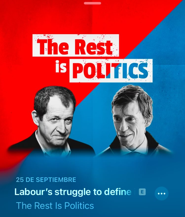 Long Covid SOS @longcovidsos.bsky.social (@longcovidsos) on Twitter photo "Because it's quite difficult to measure...and there isn't an obvious cure - people are suffering a lot of stigma"
Discussion on #LongCovid towards the end at 48:00 featuring thoughts from <a href="/tobyhillman/">(((Toby Hillman)))</a> <a href="/uclh/">UCLH</a>
Thank you <a href="/campbellclaret/">ALASTAIR CAMPBELL</a> <a href="/RoryStewartUK/">Rory Stewart</a>
podcasts.apple.com/gb/podcast/the… "Because it's quite difficult to measure...and there isn't an obvious cure - people are suffering a lot of stigma"
Discussion on #LongCovid towards the end at 48:00 featuring thoughts from <a href="/tobyhillman/">(((Toby Hillman)))</a> <a href="/uclh/">UCLH</a>
Thank you <a href="/campbellclaret/">ALASTAIR CAMPBELL</a> <a href="/RoryStewartUK/">Rory Stewart</a>
podcasts.apple.com/gb/podcast/the…