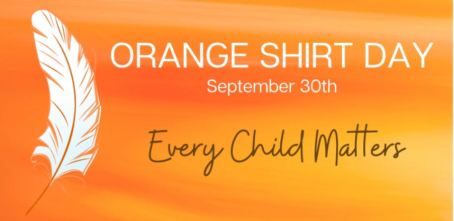 Sept. 30 marks the National Day for Truth and Reconciliation. We invite all students to wear orange on Monday as we commemorate #OrangeShirtDay &amp; raise awareness of the impacts of residential schools &amp; honour the thousands of survivors of residential schools. #EveryChildMatters🧡