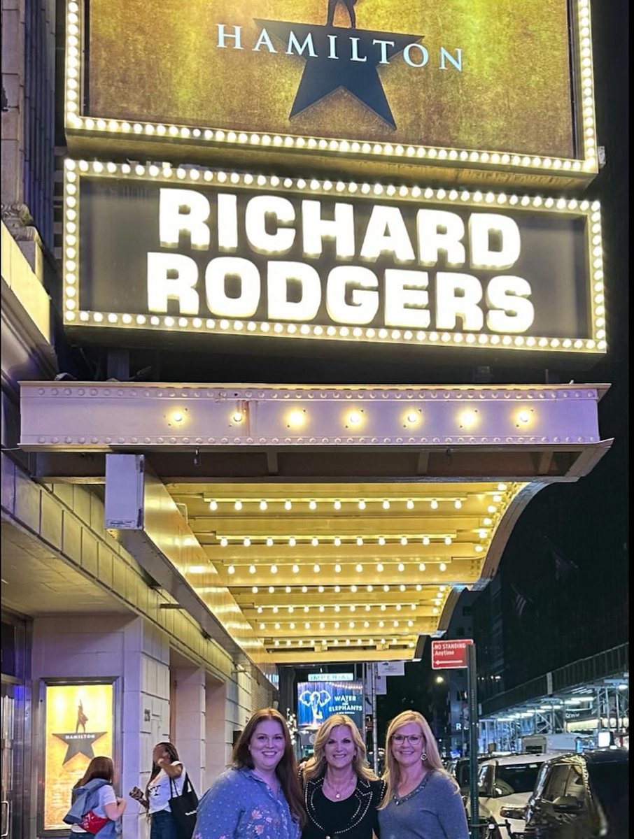 trishayearwood's tweet photo. To the cast of @HamiltonMusical on 9/22/24 you were simply flawless! Thank you for taking my birthday week over the top. I wish everyone could be in the room where it happened! xo https://t.co/nQqjINN6eu