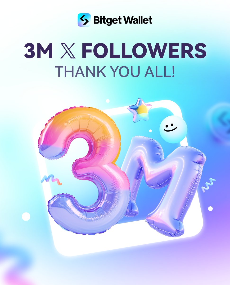 👀 It wasn't long ago when we celebrated our 2M milestone, and look where we are at now!  

🎉 This wouldn't have been possible without your love and support! 

🩵 Thank you for joining us on this incredible journey as we explore the exciting possibilities of #Web3 together.