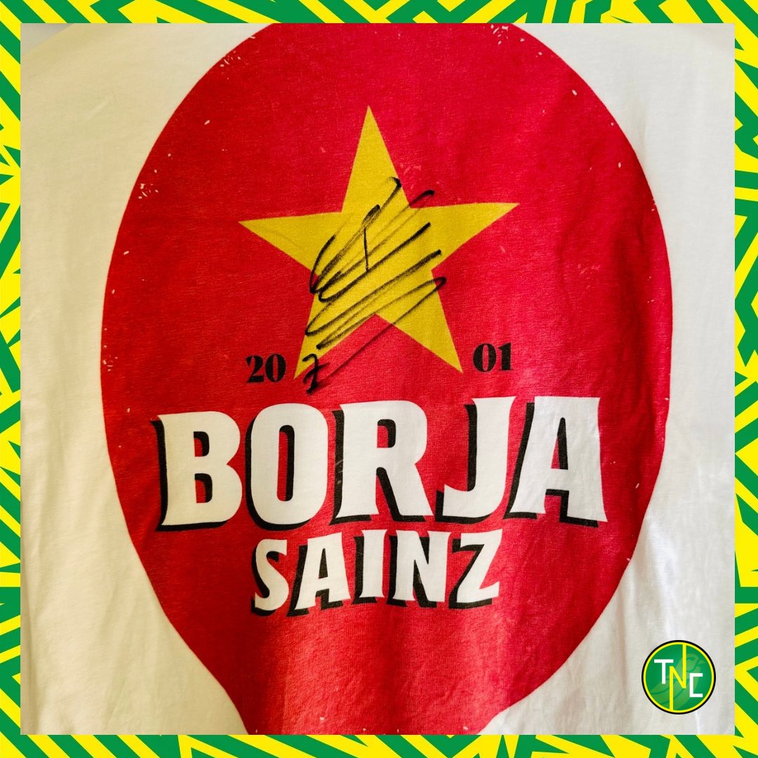 Talk Norwich City (@talknorwichcity) on Twitter photo ๐ฅณ COMP TIMEโผ๏ธ
You can WIN this Borja Sainz ๐ง๐ก๐ ๐ ๐ฒ๐ฟ๐ฐ๐ต shirt, signed by the #NCFC hat-trick hero himself! โ๐ป
How to enter:
๐ REPOST this
โ
FOLLOW <a href="/TalkNorwichCity/">Talk Norwich City</a> ๐ฐ
The winner will be picked, messaged (by this page only) & announced next Tuesday!
Good luck ๐ ๐ฅณ COMP TIMEโผ๏ธ
You can WIN this Borja Sainz ๐ง๐ก๐ ๐ ๐ฒ๐ฟ๐ฐ๐ต shirt, signed by the #NCFC hat-trick hero himself! โ๐ป
How to enter:
๐ REPOST this
โ
FOLLOW <a href="/TalkNorwichCity/">Talk Norwich City</a> ๐ฐ
The winner will be picked, messaged (by this page only) & announced next Tuesday!
Good luck ๐