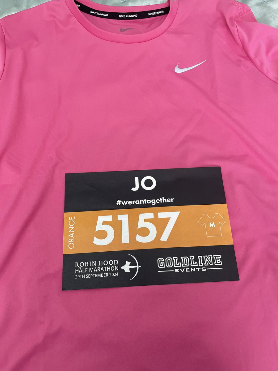 Off to #ICTMC in Edinburgh on Monday. Just the small matter of the Robin Hood half to get through first 😫😅