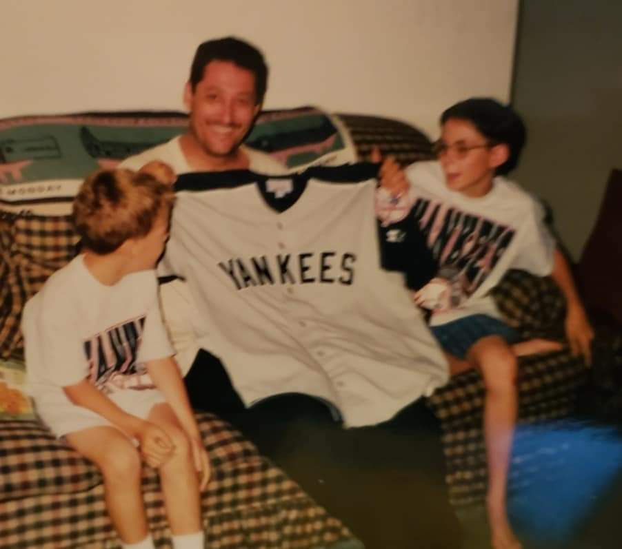This picture was taken the day Nick was born. In the neighborhood, all the kids called me Matt and Nick's dad. Happy Son's Day! I love you, boys!