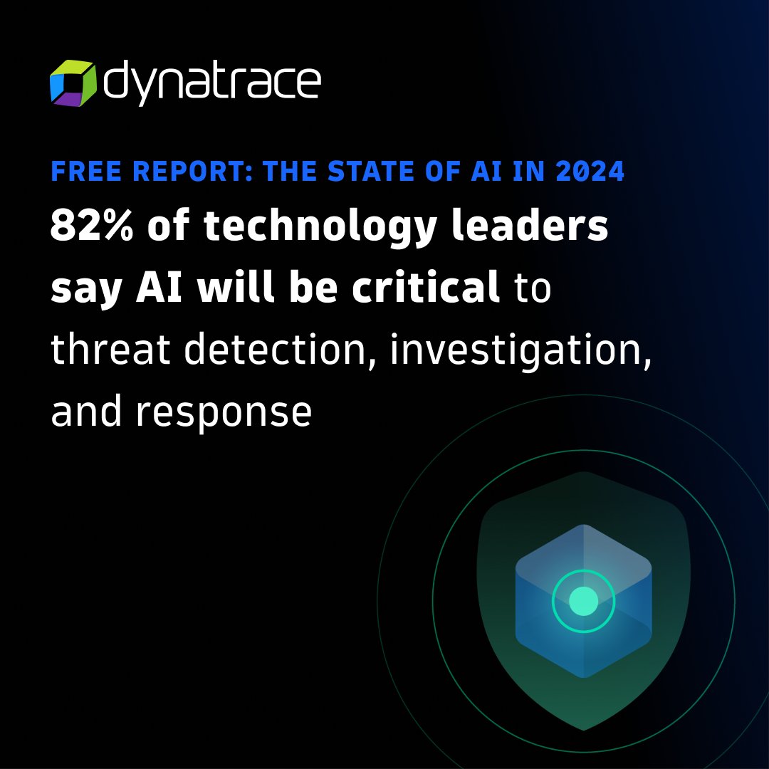 BenTurcotte's tweet photo. Dynatrace’s latest AI report helps understand the challenges faced by organizations looking to implement this technology at scale. Read more in the State of AI 2024 report:  https://t.co/t4MUMT3oV0 https://t.co/AW0rFbOtUg