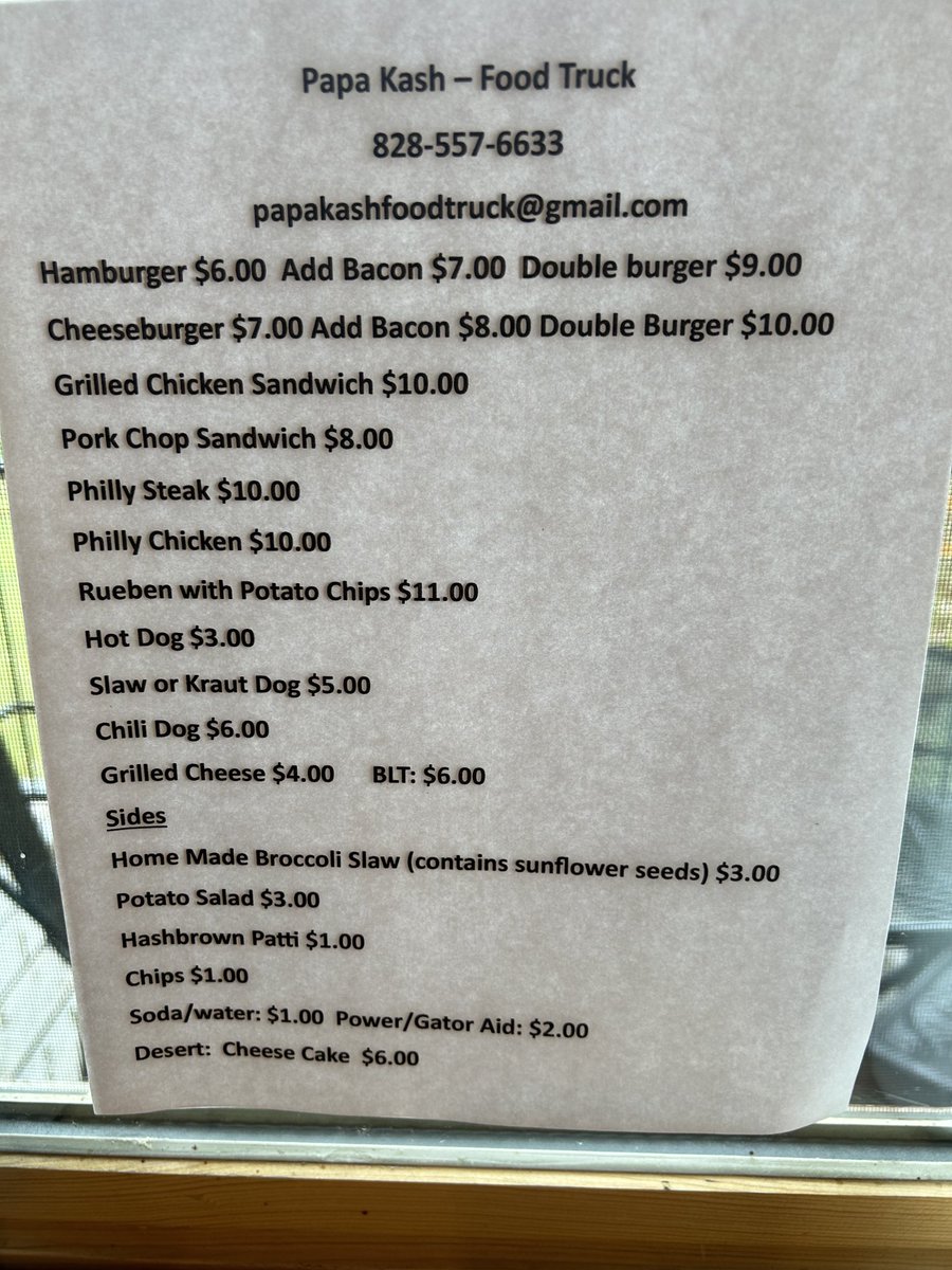 OdomWinery's tweet photo. Today’s menu at OSV! https://t.co/si909UBexW