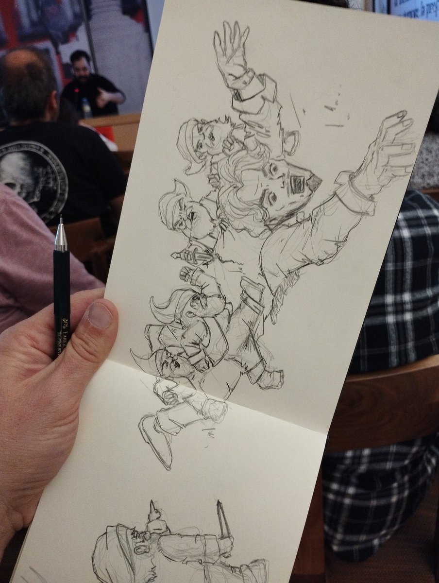 Hoy ha sido una gran jornada escuchando a <a href="/JaviertPrado/">Javier Prado Coronel</a> hablando de cómo "a Bequer lo mataron los Gnomos" en el festival Rara Avis en #Valladolid