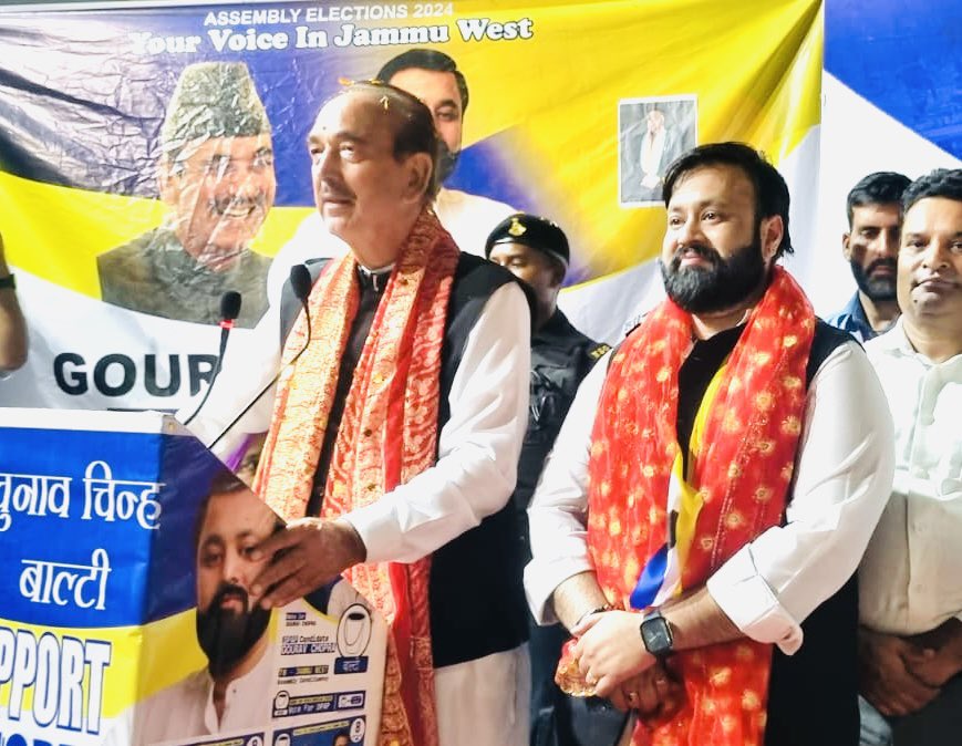With Azad tweet media