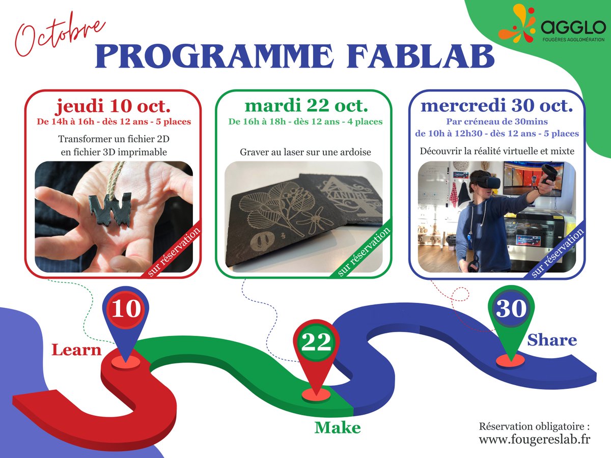 Voici venu le programme d'Octobre 2024 au FougèresLab 🍂🍁🍄: 
fougereslab.fr/programme-de-o…