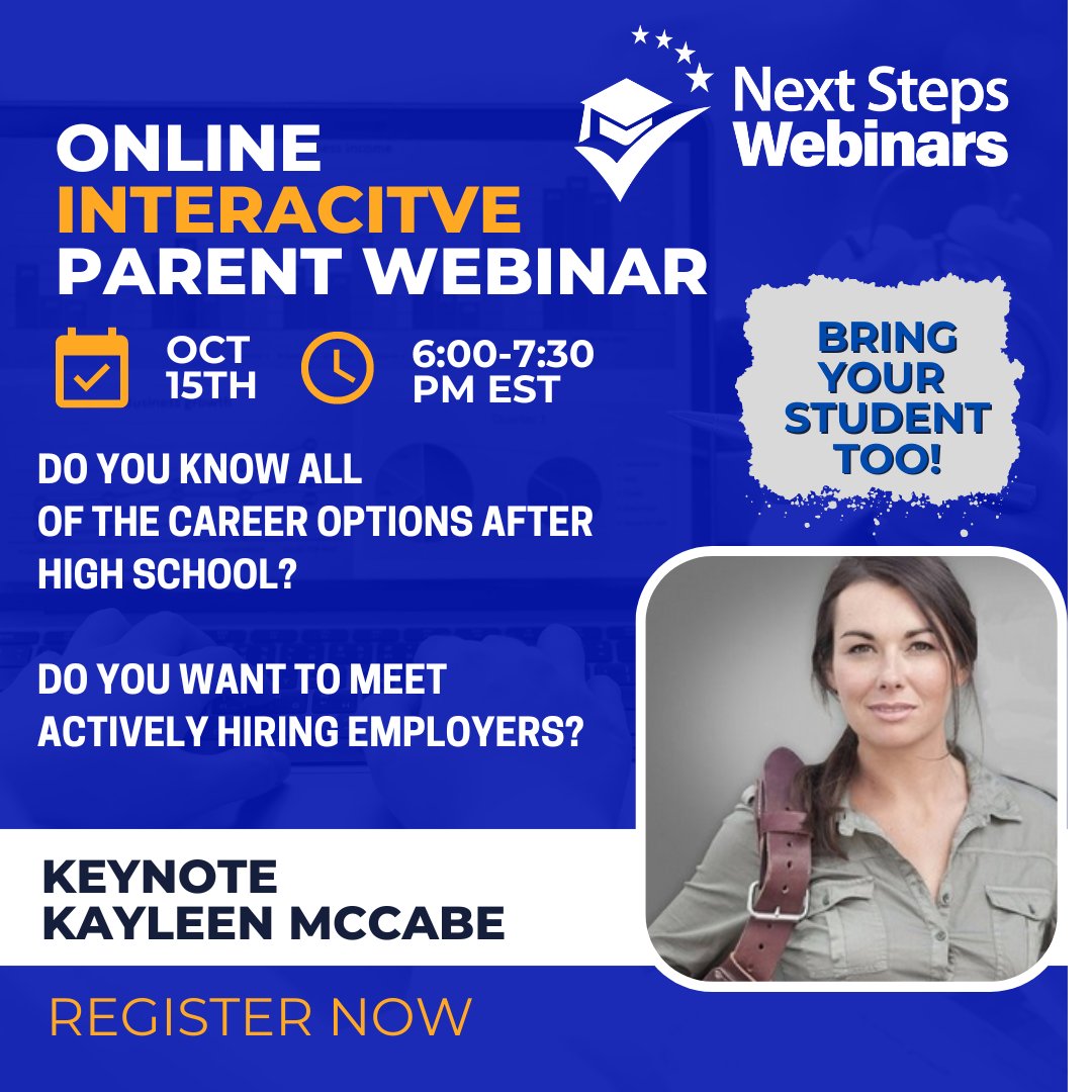 NextStepsWeb (@nextstepsweb) on Twitter photo Attention parents and students! 🌟 Join our FREE webinar to discover exciting alternate career paths after high school and meet employers who are hiring graduates. Register now: shorturl.at/lViAC
#Georgia #Schools #Parents #Students <a href="/GeorgiaParent/">james Holden</a> <a href="/GA_Parent/">GA Parent Support</a> <a href="/GAfutures/">gafutures</a> Attention parents and students! 🌟 Join our FREE webinar to discover exciting alternate career paths after high school and meet employers who are hiring graduates. Register now: shorturl.at/lViAC
#Georgia #Schools #Parents #Students <a href="/GeorgiaParent/">james Holden</a> <a href="/GA_Parent/">GA Parent Support</a> <a href="/GAfutures/">gafutures</a>