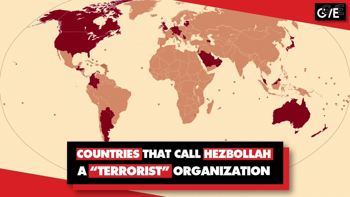 Only the US and its proxies claim Hezbollah is a "terrorist" org. Most countries don't.

Hezbollah was formed in the 1980s to defend Lebanese sovereignty after Israel's illegal invasion and occupation of south Lebanon.

The US-Israeli war on Hezbollah is a colonial war on Lebanon