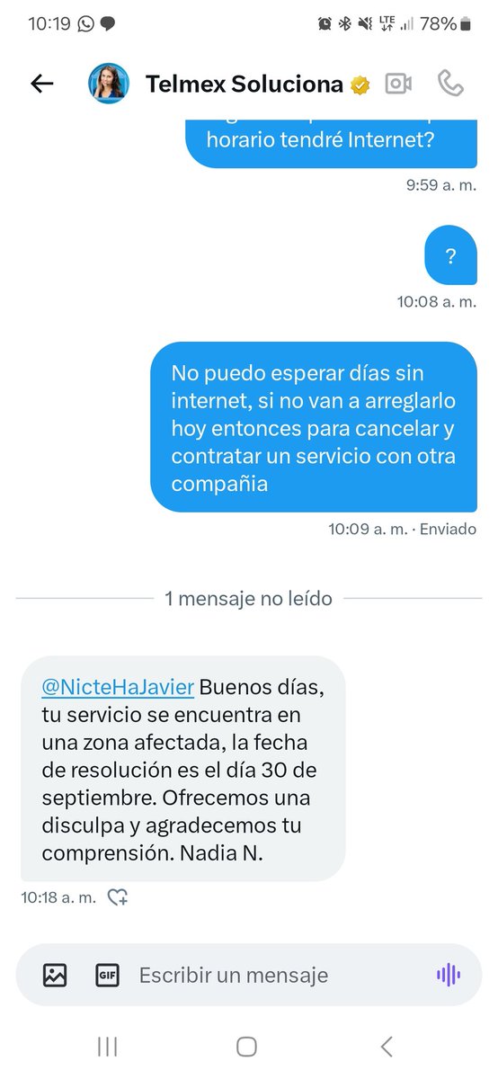 NicteHaJavier's tweet photo. @TELMEXSoluciona https://t.co/eBhpjOoPiK