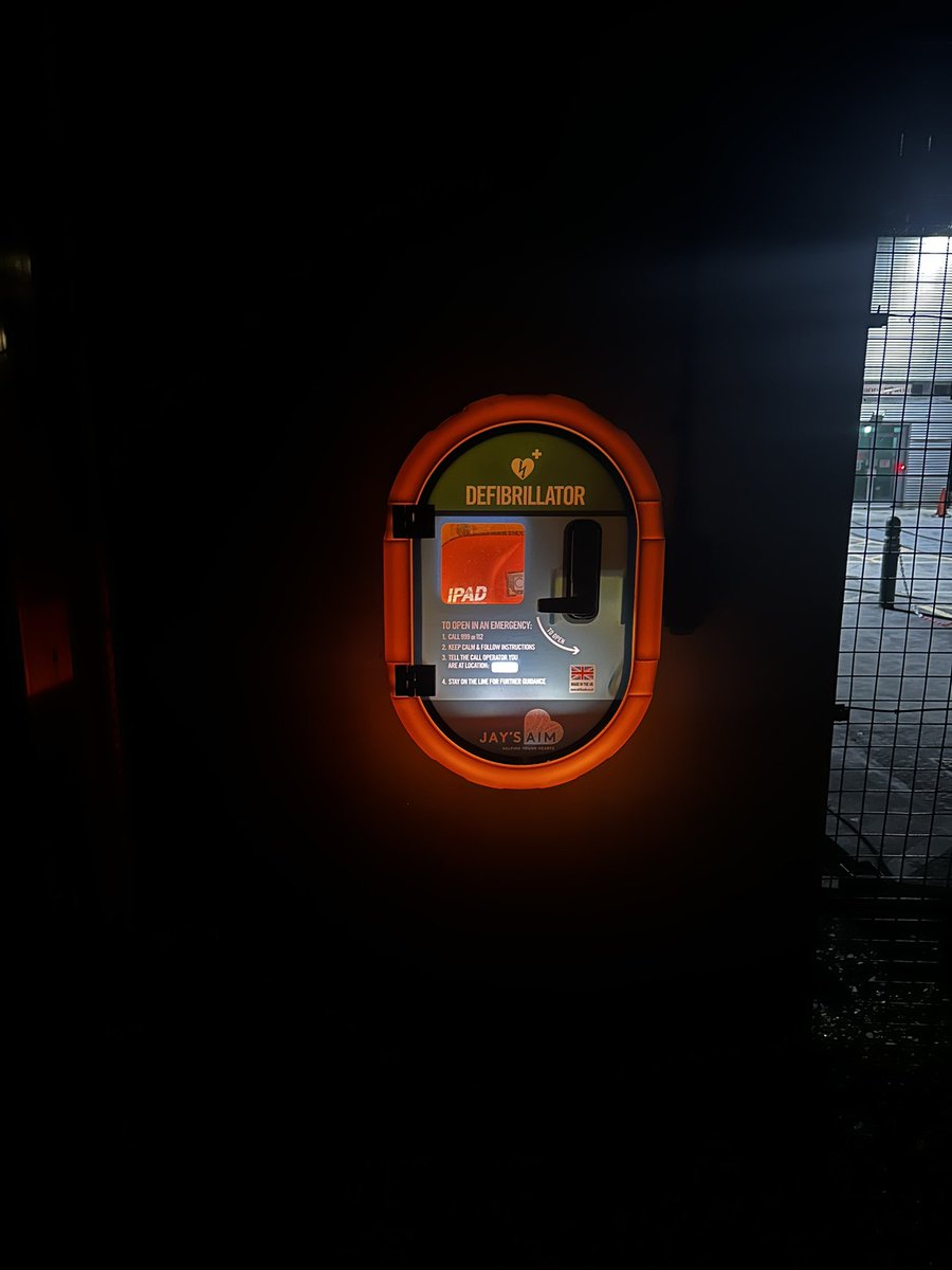 Took some time last night  to go and check on the community defibs I am the guardian for to make sure they are fit for purpose.  All accounted for and all ready to be used in an emergency 🚑