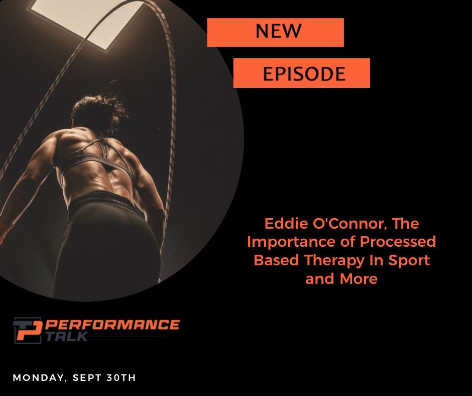 PerformanceTalk's tweet image. Join Dr. Eddie O’Connor on the latest episode of Performance Talk Podcast as we discuss how Process-Based Therapy can help athletes build mental strength and achieve lasting success. Tune in September 30th! 🧠💪 #PerformanceTalk #MentalResilience #SportsPsychology