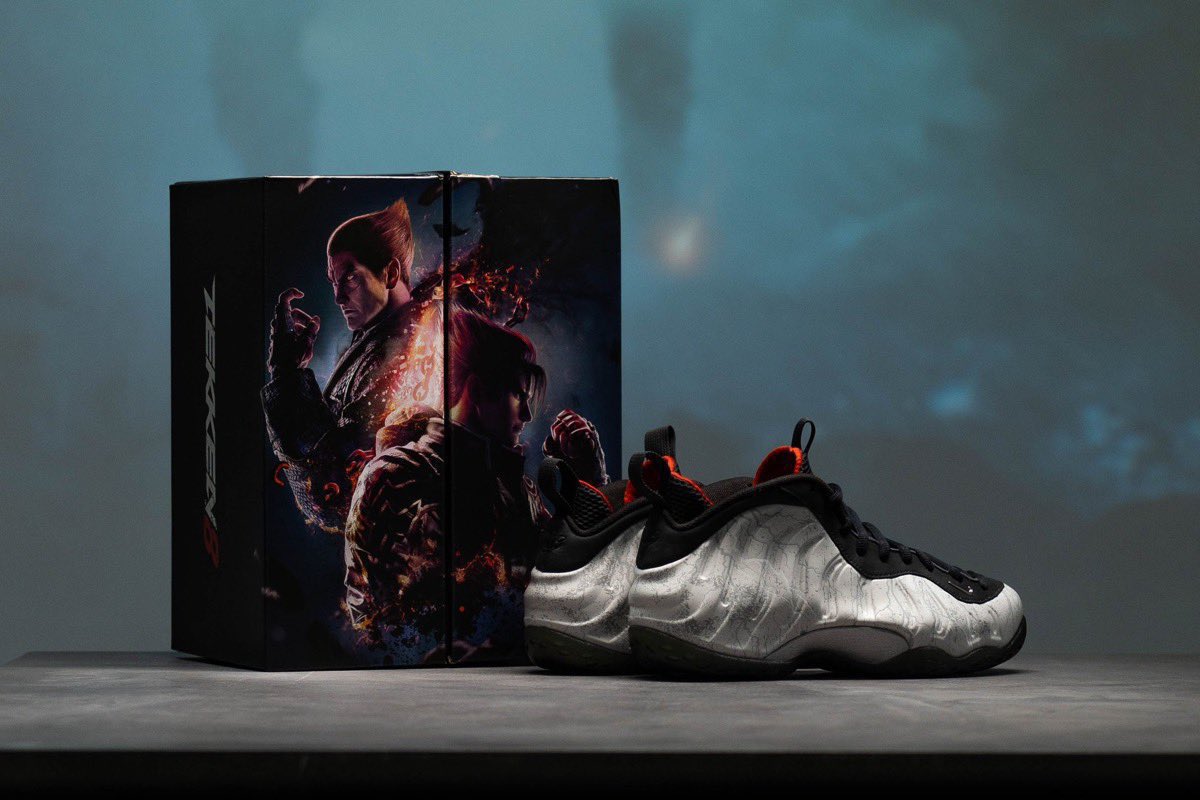 風間仁をモチーフにした 鉄拳 8 x Nike Air Foamposite One PRM “Jin 