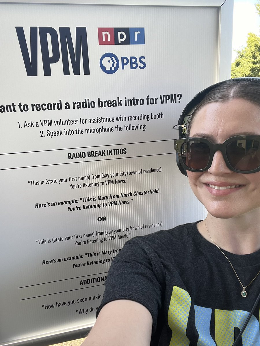 If you’re at the <a href="/RVAFolkFestival/">RichmondFolkFestival</a> this weekend, I’m here collecting your radio break intros! <a href="/myVPM/">VPM</a>