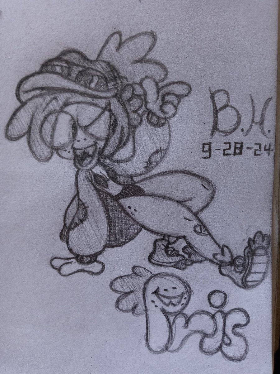 Bkenhopper's tweet image. Warmed up with @HernyEd&apos;s Pris. Haven&apos;t sketch in a bit and just wanted to give some Pris appreciation. Especially in the fit 🙏
#Pris #ocart #fanart #Bken #sketchbook #CartoonArt