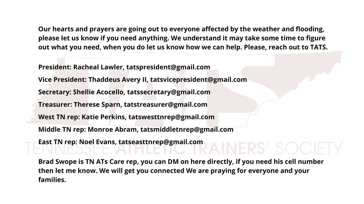 Tennessee Athletic Trainers’ Society (@tnata) on Twitter photo 
