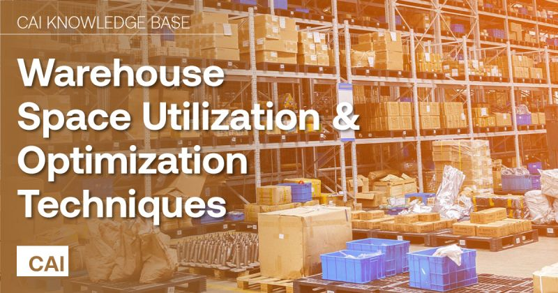 CAISoftwareLLC's tweet photo. For warehouse owners struggling with space issues, off-premises storage may be considered the best option, but it often has its drawbacks. Identifying and implementing space saving ideas in your existing space is usually a much better route. #Warehouse #implementation https://t.co/P7c8kvappW