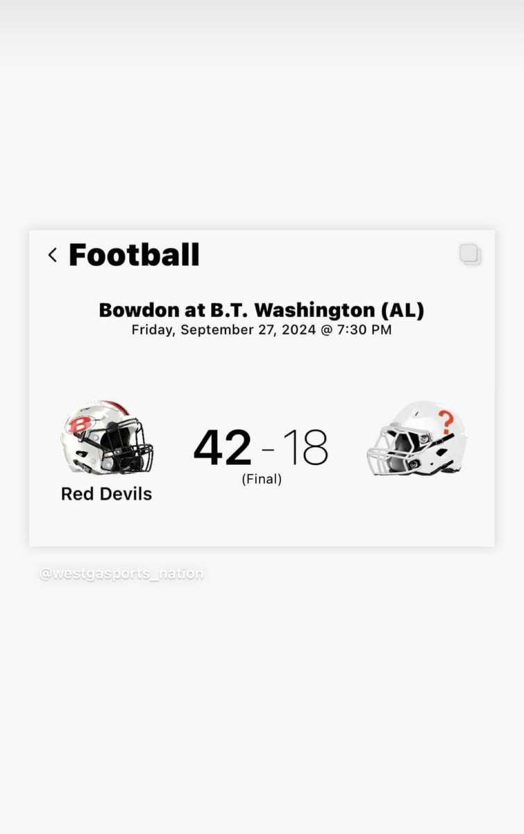 Great team win last night over a previously undefeated opponent. Bowdon HS 5-1🔥Proud of my team and grateful to my coaches and the Red Kingdom. Now region play begins. Let’s go! 

In all things, we give thanks! <a href="/bowdonrecruits/">Bowdon High School Football/Athlete Recruiting</a> <a href="/Coach_Yarb/">Brad Yarbrough</a> <a href="/CoachMorgan63/">Blake Morgan</a> <a href="/LilyDSATraining/">Lilian Abdelmalek</a> <a href="/rvfc10/">ronveal</a>