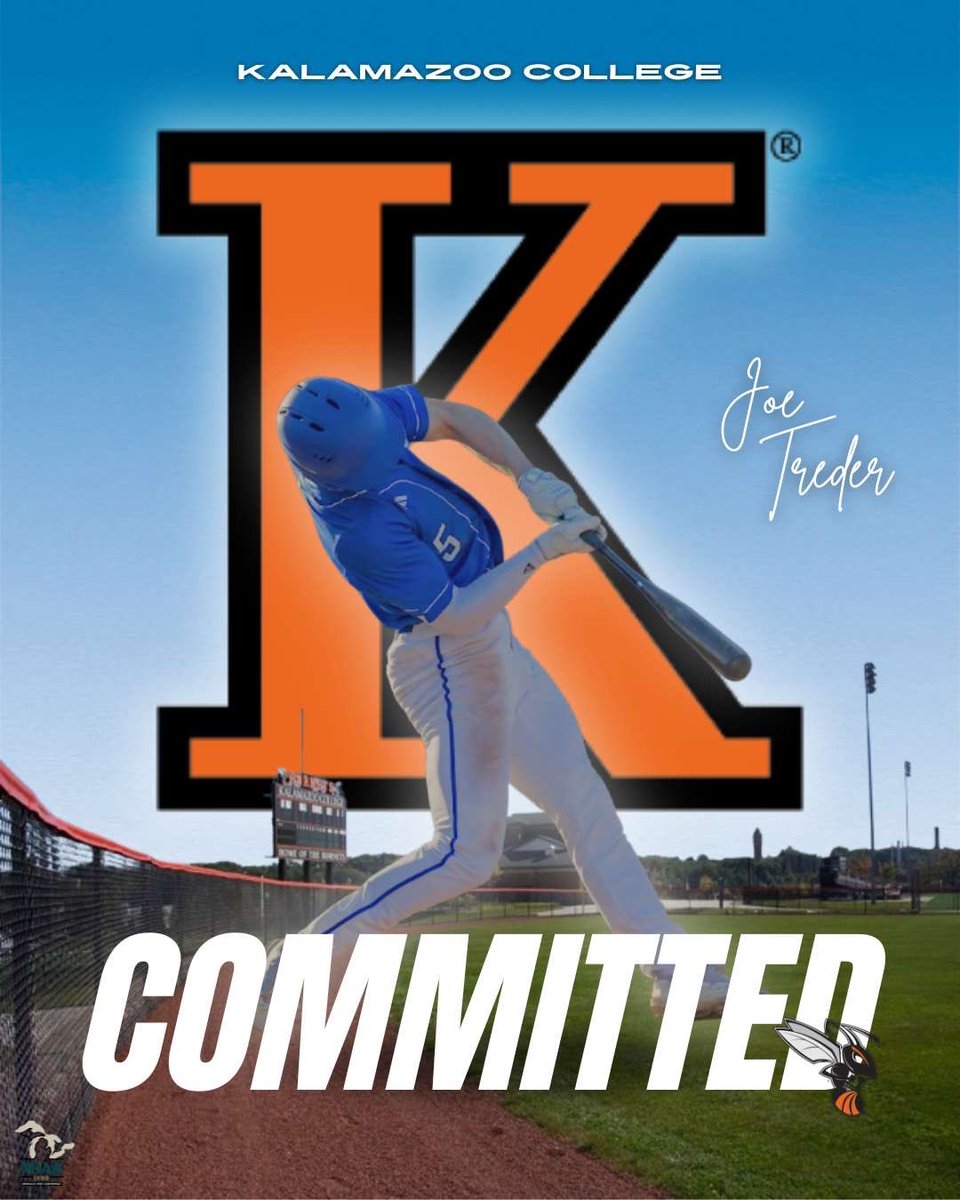 I am blessed to announce my commitment to continue my athletic and academic career at Kalamazoo College. I would like to especially thank God, my family, coaches, and teammates who made this opportunity possible. Thank you to Coach Ott and the entire staff at Kalamazoo for