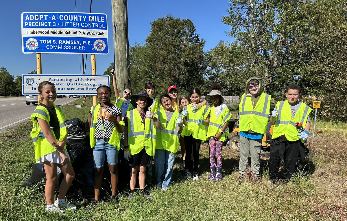 First mile clean up of the year is in the bag. Beautiful day. Lots of smiles (especially when we finished)