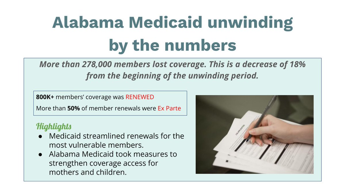Senior health policy advocate <a href="/JHarrisJD/">Jennifer Harris</a> shares an update on Alabama’s unwinding process. Find more information in our toolkit. #Arise2025 #CoverAlabama alarise.org/resources/alab…