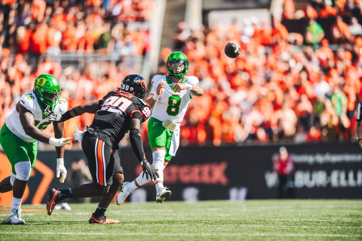 Get up Duck fans it's game day in Pasadena!

No. 8 #Oregon takes on UCLA at the Rose Bowl at 8 pm PT