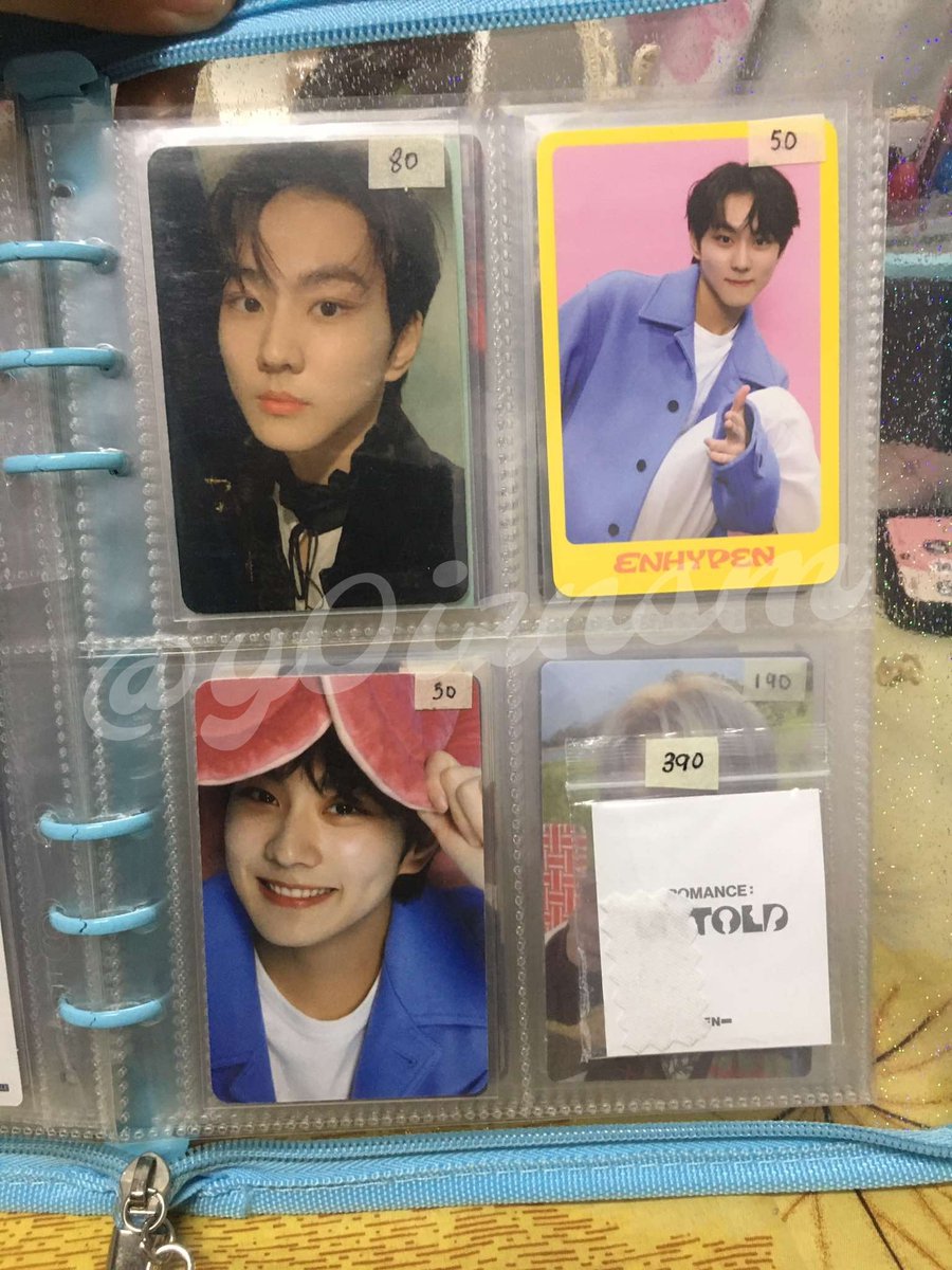 y0iznsm's tweet photo. wts lfb ph #eyrisells QUITTING SALE
Enhypen Random Photocard for sale! See picture for prices
— all mint condi
— prio payo/ 3days dop
— loc: manila
— mod:gcash
RSF: will stop collecting enha merch/ need funds
kindly dm if inch <3
📌enhypen photocards for sale https://t.co/WUvay5ZSza