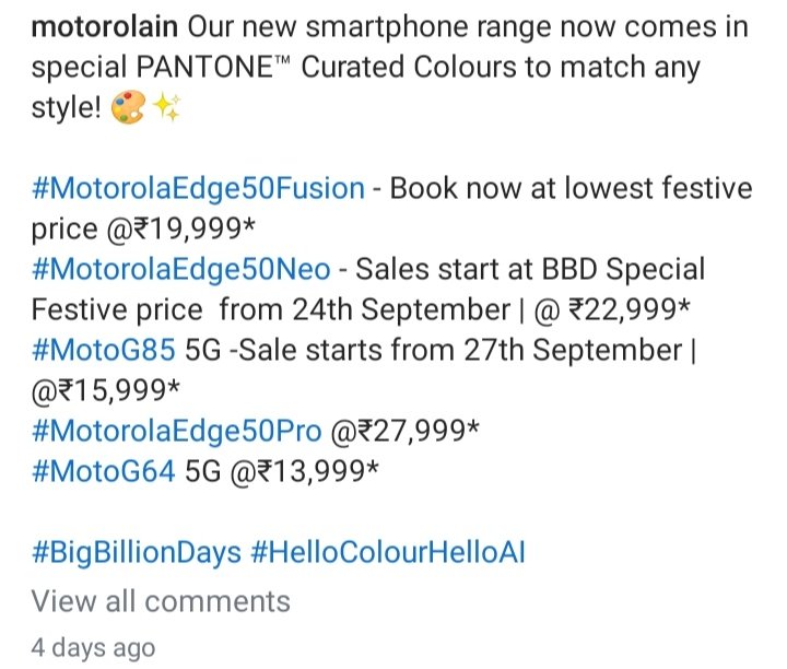 SinghSaab101999's tweet image. The price was set at ₹27,999 (incl. token). However, when I tried completing the payment on 27th Sept, I was charged ₹30,098 and ended up paying ₹31,097 in total. Why the price hike? @Flipkart @flipkartsupport @Moto #PricingIssue