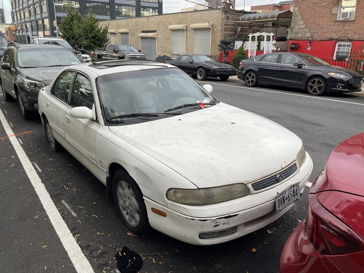 This Pontiac &amp; 3 other cars  have been in the same spot abandoned on 43rd Av btwn 39th Pl &amp; 39th st since July. Fresh tickets on it weekly <a href="/NYPD108Pct/">NYPD 108th Precinct</a> <a href="/nyc311/">New York City 311</a> Yet you DBL park for 5 min and SWAT is on you! Do your job <a href="/NYPDTrafficOps/">NYPD Traffic Ops Division</a> CC: <a href="/juliej_won/">Julie Won ✨</a> #Queens
