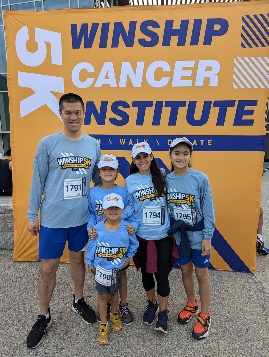 Ready for #Winship5k! <a href="/WinshipAtEmory/">Winship Cancer Institute of Emory University</a>