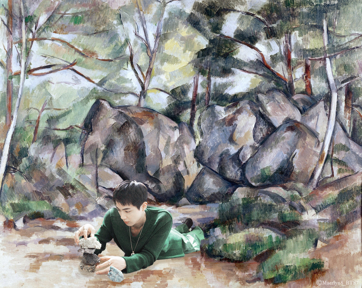 💜BTS is/in Art - Recap💜

In case you missed any of this last week's edits!

ART USED THIS WEEK:
JH - Untitled, Madge Gill (1930-1954)
SG - Mantegna Oculus, Andrea Mantegna (1473)
JN - Woodland with Boulders, Paul Cézanne (1893)

#btsisinart #jin #suga #jhope @bts_twt