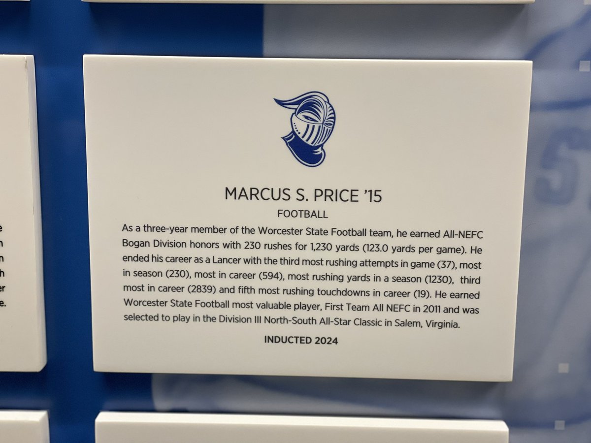 Marcus Price (@coach_mprice) on Twitter photo Had an amazing time last night <a href="/WorcesterState/">Worcester State</a>. Going into the <a href="/WSULancers/">Worcester State Lancers</a> Hall of Fame was such and honor. Thank you everyone who has been on this journey with me. Go #LANCERS Had an amazing time last night <a href="/WorcesterState/">Worcester State</a>. Going into the <a href="/WSULancers/">Worcester State Lancers</a> Hall of Fame was such and honor. Thank you everyone who has been on this journey with me. Go #LANCERS