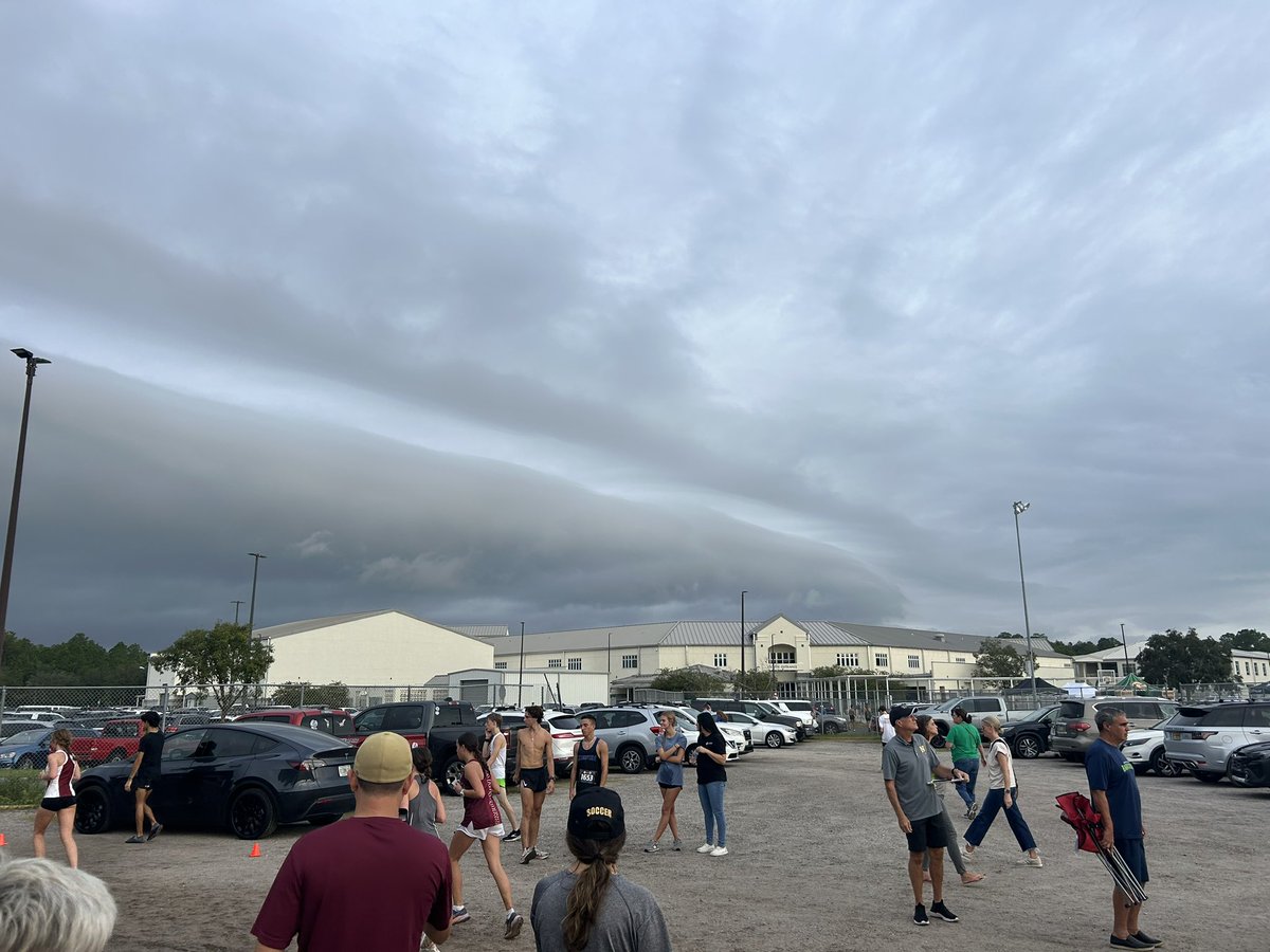 BachmanANjax's tweet image. Bartram Trail HS. Storm brewin’ #firstalertwx