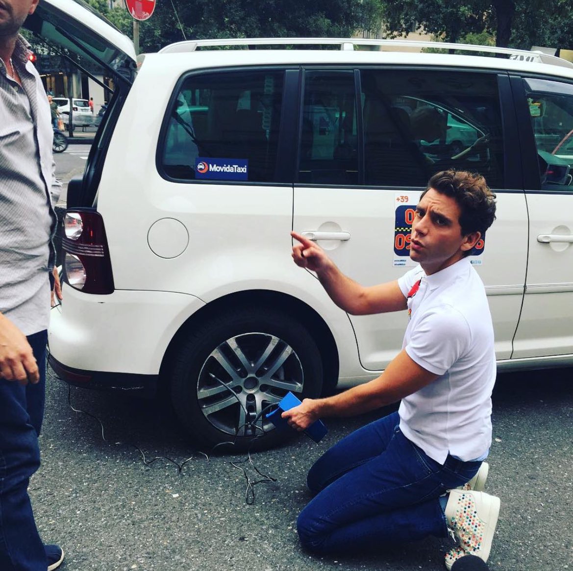 8 Years Ago on 27th September 2016,

Mika posted to his Instagram:
“This is what happens when you let me drive!!!!!!!!”