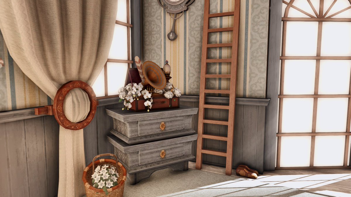maple_blackwell's tweet image. "1949 Blue Heron Way" [Small]
OCE - Bismarck - Mist - Ward 19 - Plot 49

Inspired by afternoon tea, inns, and b&amp;amp;b's in New England.

More in thread below! [1 of 2]
#FF14 #FF14ハウジング #hgxiv #HousingEden #FF14housing #FFXIV #ffxivhousing