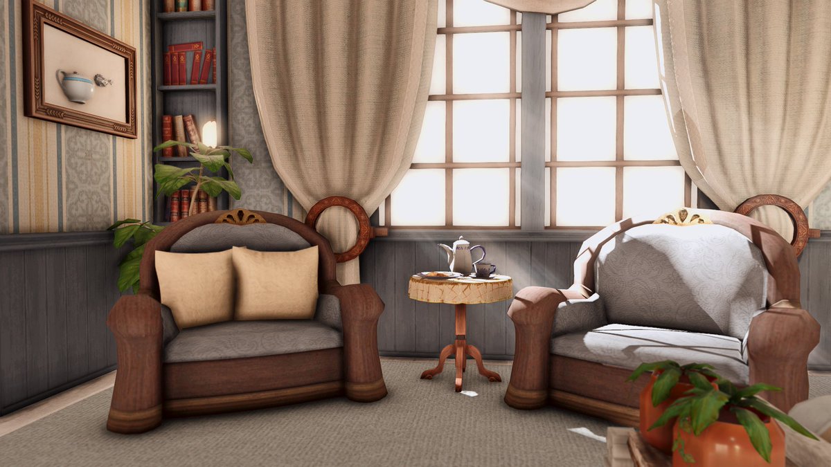 maple_blackwell's tweet image. "1949 Blue Heron Way" [Small]
OCE - Bismarck - Mist - Ward 19 - Plot 49

Inspired by afternoon tea, inns, and b&amp;amp;b's in New England.

More in thread below! [1 of 2]
#FF14 #FF14ハウジング #hgxiv #HousingEden #FF14housing #FFXIV #ffxivhousing