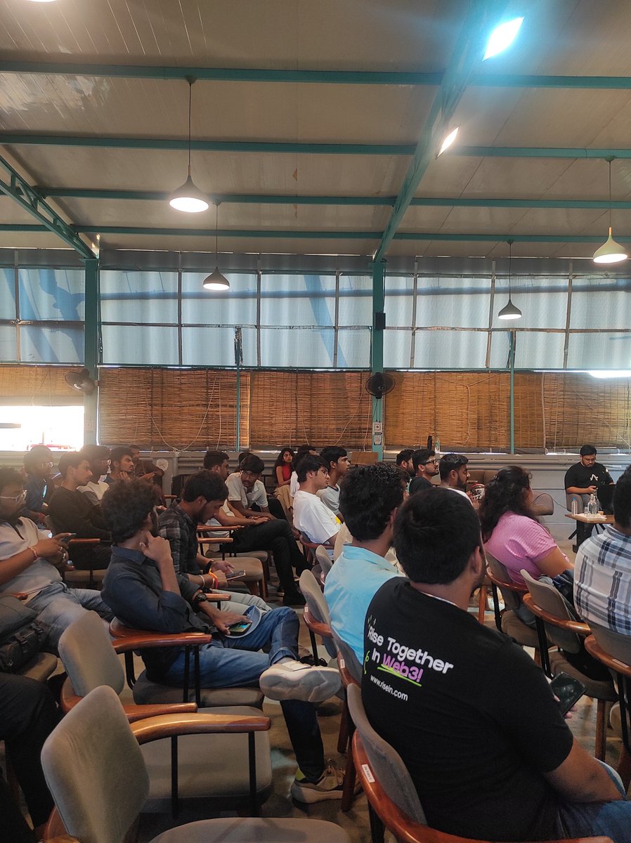 ajmal_x55's tweet photo. Insights from @raj_azero ser, Lead @alephzero_india 👨🏻‍💻👐🏻.

Unveiling zkOS by @Aleph__Zero and live demos! 🙂‍↔️

#aleph_zero #Blockchain #Web3 https://t.co/5bg8uR6Pn1