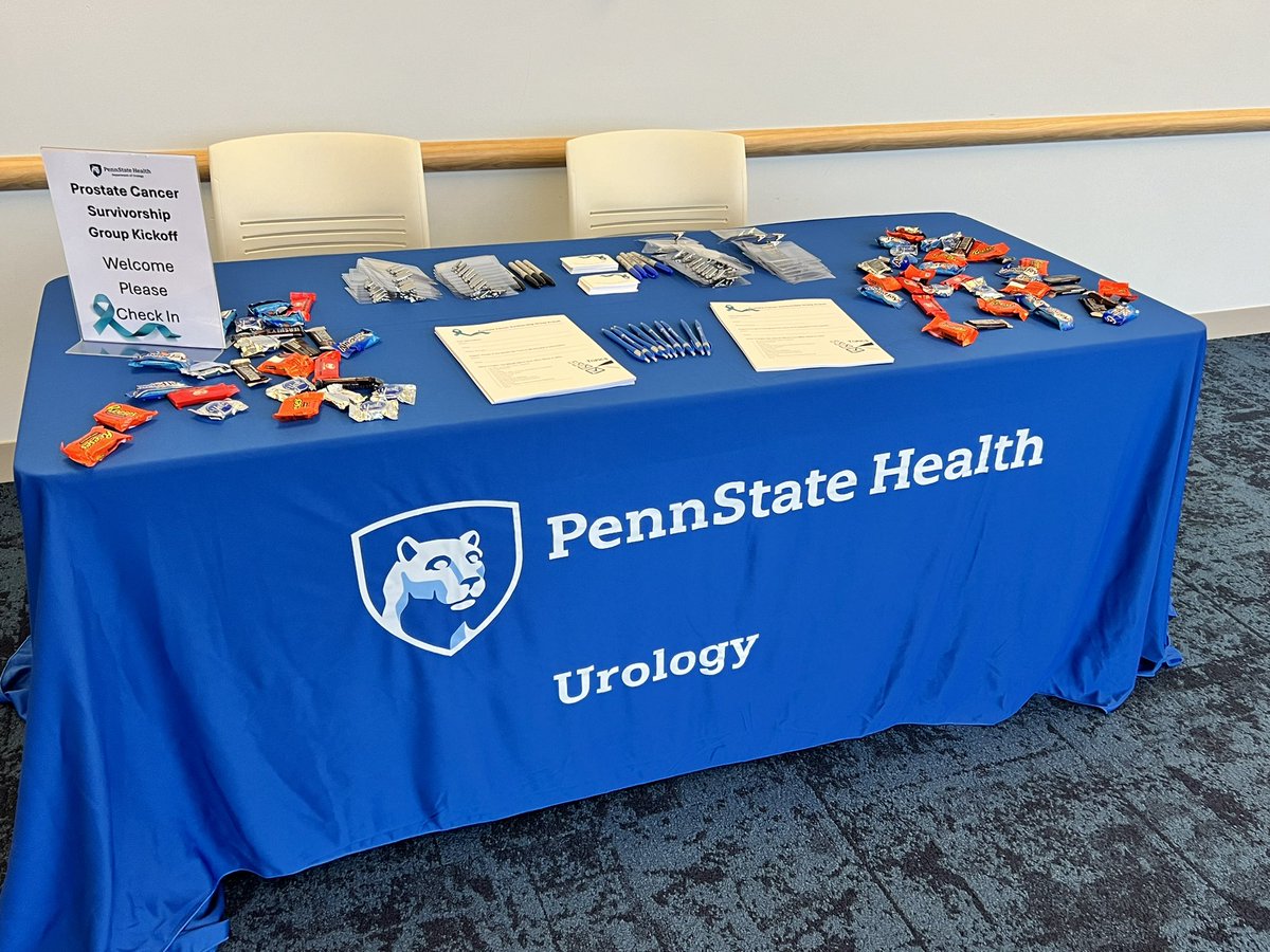 Kicking off our Prostate Cancer Survivorship Group today, 9/28 at 9am in the University Conference Center!