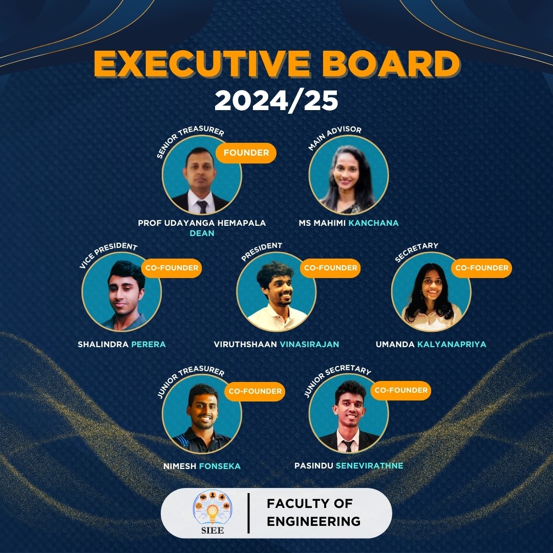 SIEEFoEUoM's tweet image. Kudos to the newly appointed board of the SIEE for 2024/25!

🌟 Wishing you all the best for an incredible year ahead.

#SIEE #EngineeringFaculty #UoM