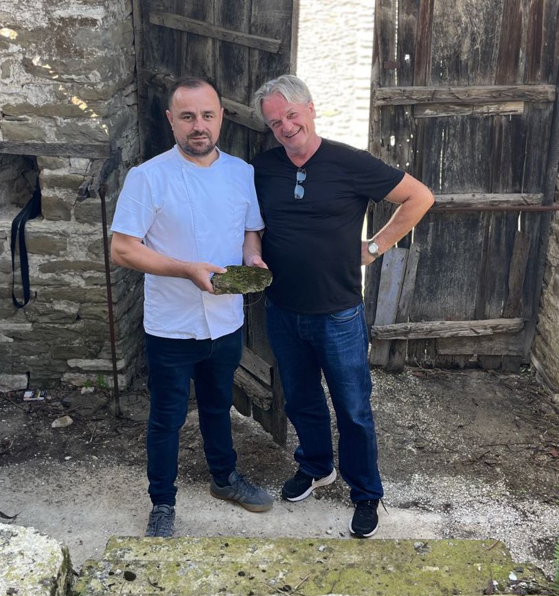 With Nils Andersen trying to figure out this puzzle of the Gjinokastra  Turist destination .