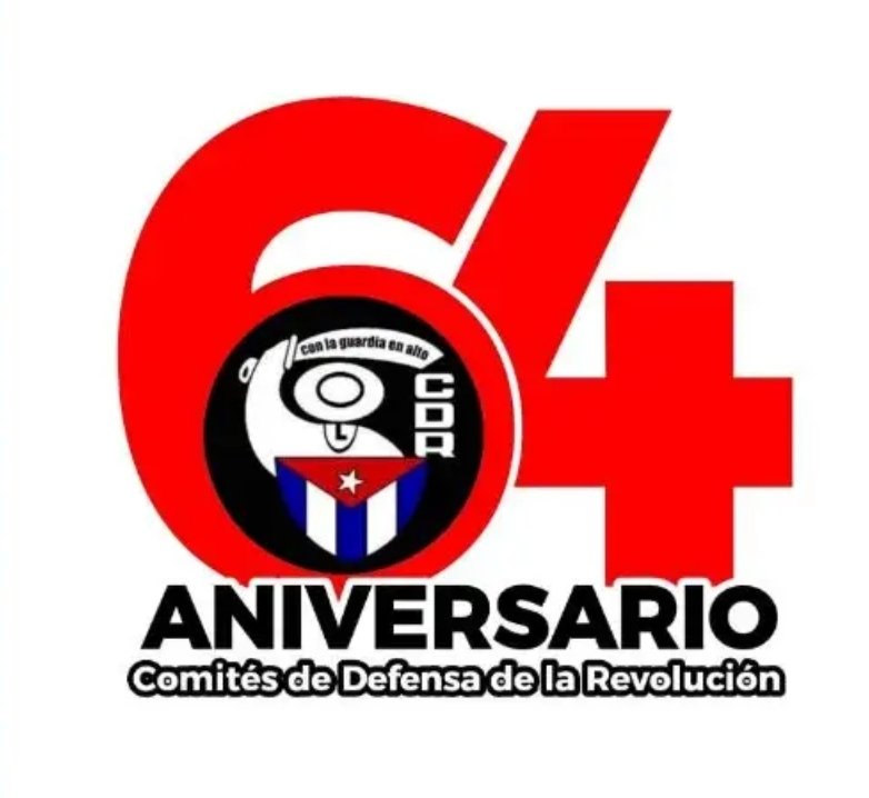 Feliz Aniversario 64 de los #CDRCuba 🇨🇺!

Seguimos en Combate! 👍