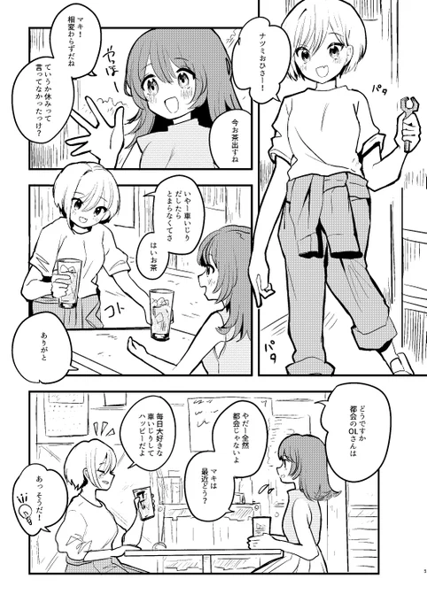 「ドライブインサマー」のサンプルです!
車好きさんは必見!!

34P/A5/500円

#名古屋コミティア #名古屋コミティア65 