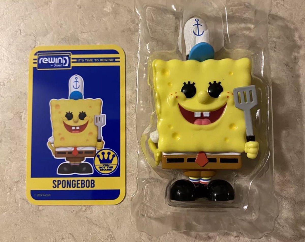 speed1187's tweet photo. Closer look at the brand new SpongeBob SquarePants Funko x Blockbuster Rewind Chase figure courtesy of blcollectibles76. #Funko #FunkoPop #FunkoPopVinyl #FunkoSODA #FunkoRewind #spongebob #SpongeBobSquarepants #spongebob25 https://t.co/lVAZqvytgU